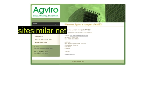 Agviro similar sites