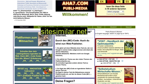 aha7.com alternative sites