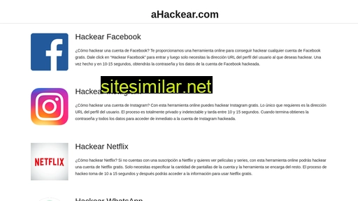 ahackear.com alternative sites