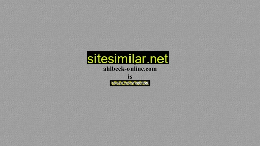 Ahlbeck-online similar sites