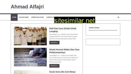 Ahmadalfajri similar sites