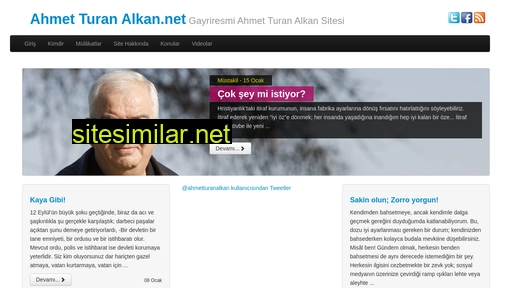 ahmetturanalkan.com alternative sites