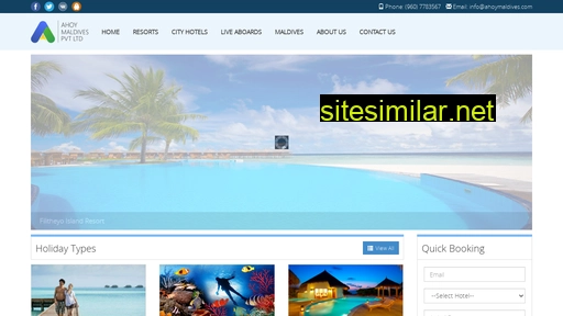 ahoymaldives.com alternative sites