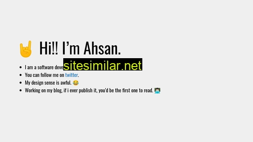 ahsansajjad.com alternative sites