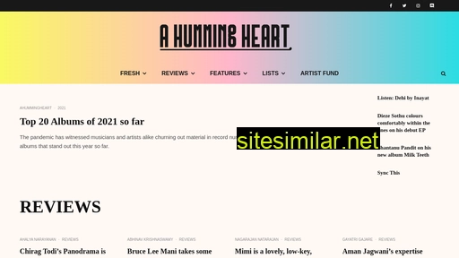 ahummingheart.com alternative sites