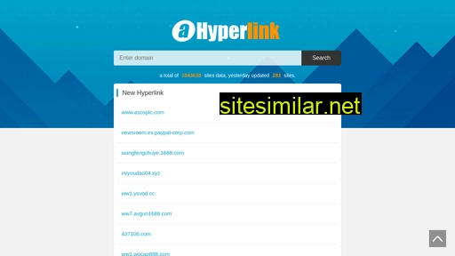 Ahyperlink similar sites