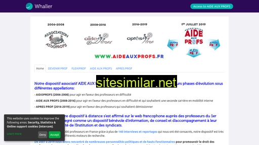aideauxprofs.com alternative sites