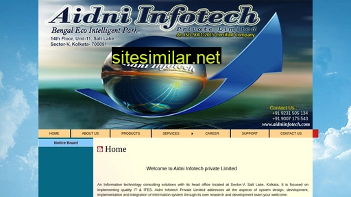 Aidniinfotech similar sites