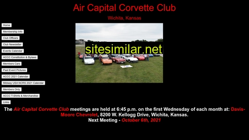 Aircapitalcorvetteclub similar sites