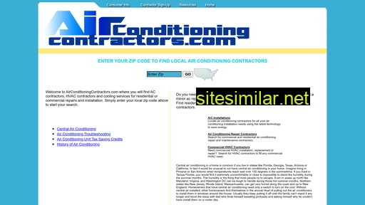 airconditioningcontractors.com alternative sites