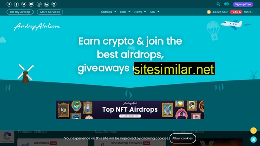 airdropalert.com alternative sites