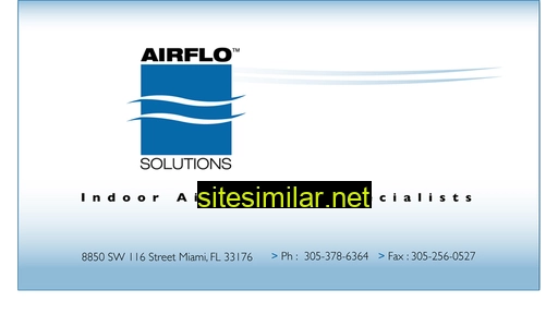 Airflosolutions similar sites