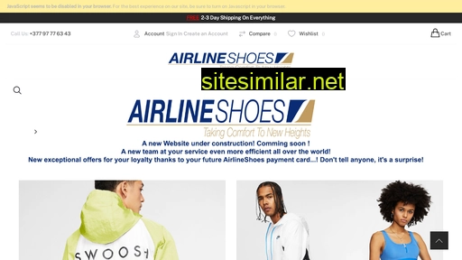 airlineshoes.com alternative sites
