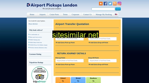 airport-pickups-london.com alternative sites