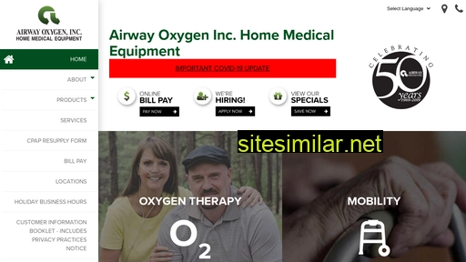 airwayoxygeninc.com alternative sites