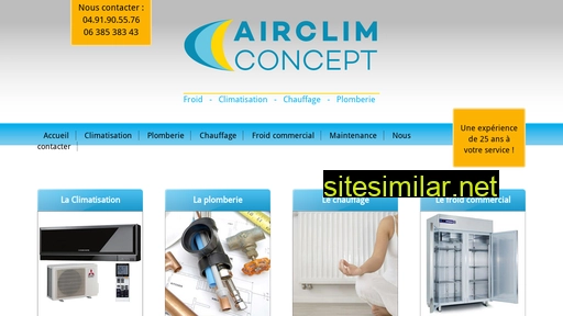 airclim-concept.com alternative sites
