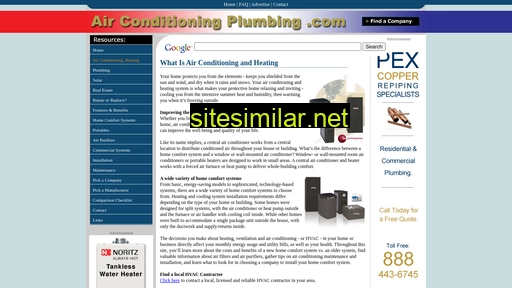 airconditioningplumbing.com alternative sites