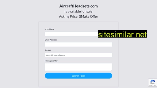 aircraftheadsets.com alternative sites