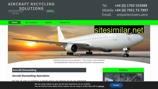 Aircraftrecyclingsolutions similar sites
