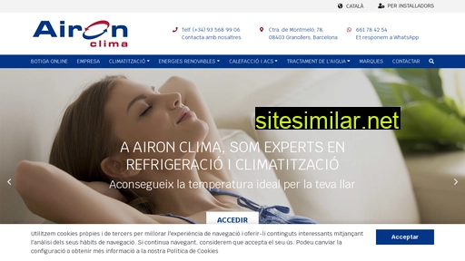 aironclima.com alternative sites