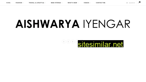 aishwaryaiyengar.com alternative sites