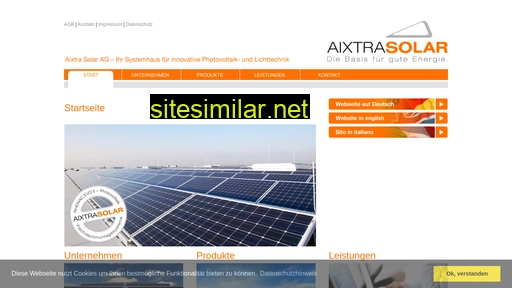 aixtra-solar.com alternative sites