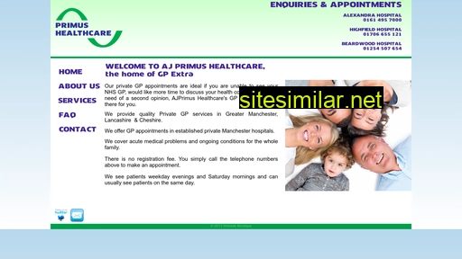 ajprimushealthcare.com alternative sites
