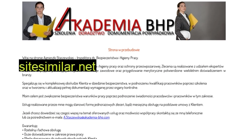 Akademia-bhp similar sites