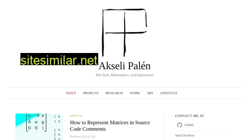 akselipalen.com alternative sites