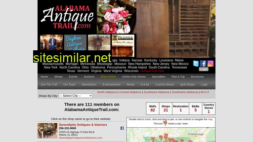 alabamaantiquetrail.com alternative sites