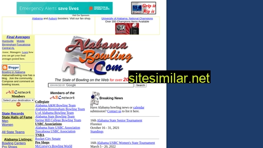 alabamabowling.com alternative sites
