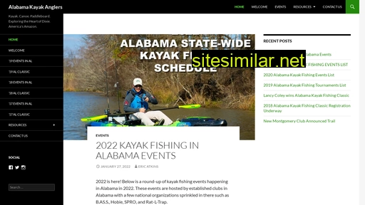 Alabamakayakanglers similar sites