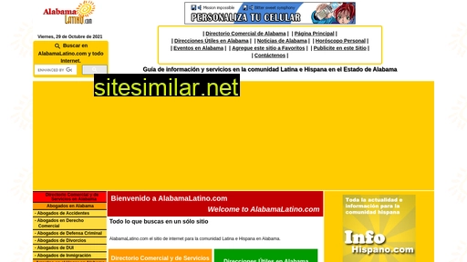 alabamalatino.com alternative sites