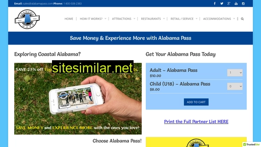 alabamapass.com alternative sites