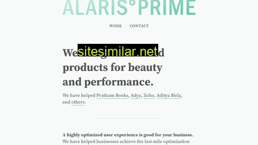 alarisprime.com alternative sites