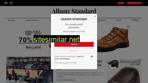 albanystandard.com alternative sites