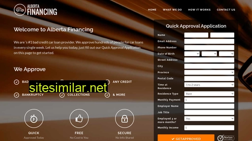 albertafinancing.com alternative sites