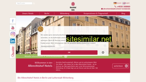 albrechtshof-hotels.com alternative sites