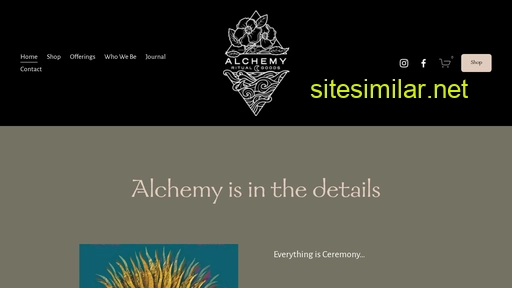 Alchemyritualgoods similar sites