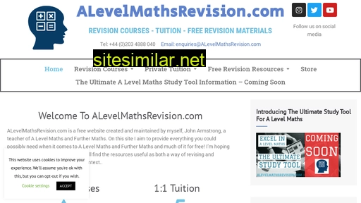 Alevelmathsrevision similar sites