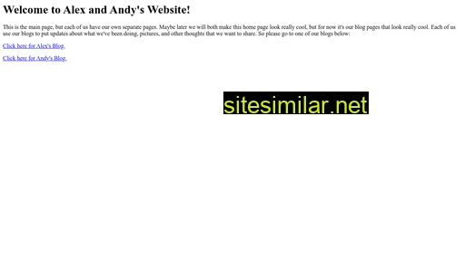 alexandandy.com alternative sites
