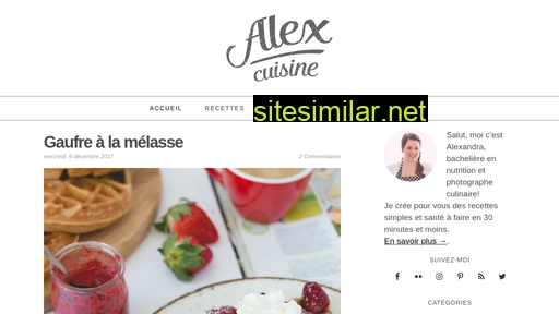 alexcuisine.com alternative sites