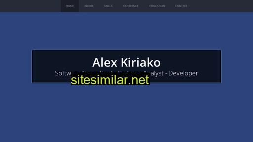 Alexkiriako similar sites
