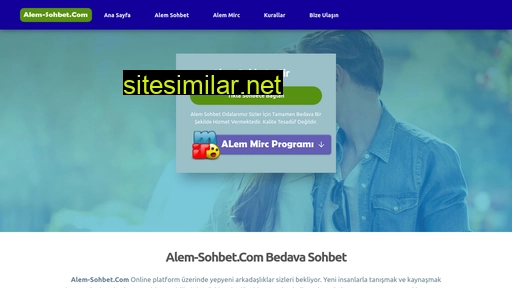 Alem-sohbet similar sites