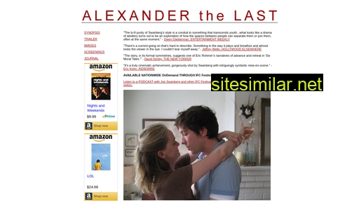 Alexanderthelast similar sites