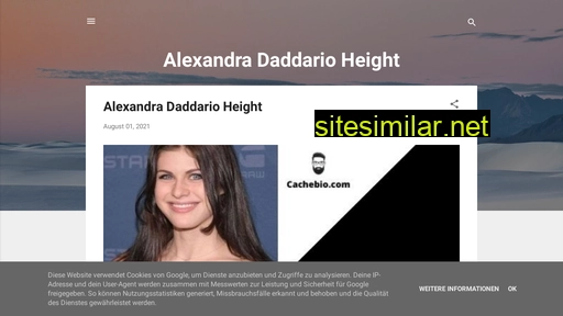 alexandra-daddario-height.blogspot.com alternative sites