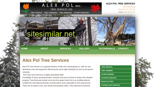 alexpoltreeservices.com alternative sites