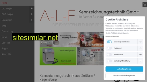 alf-kennzeichnungstechnik.com alternative sites
