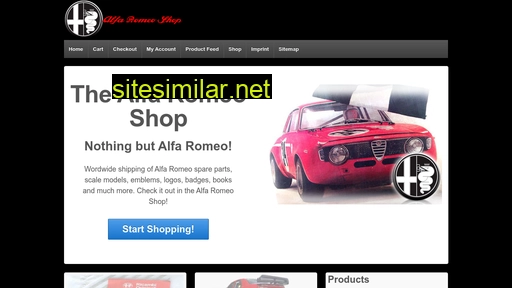 alfa-romeo-shop.com alternative sites
