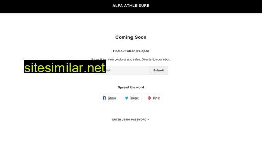 alfaathleisure.com alternative sites